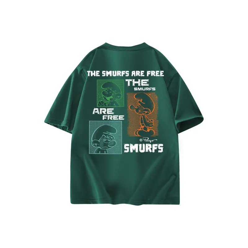 The Smurfs T Shirts Unisex-10