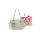 White with Charm-Shopping Bag