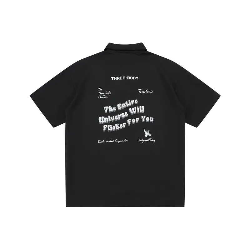 THREE BODY Polo Shirts Unisex-0