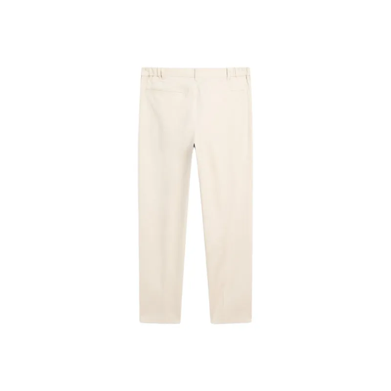 Massimo Dutti Casual Pants Men's Ecru-1