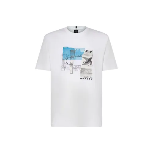 Oakley T Shirts Men White