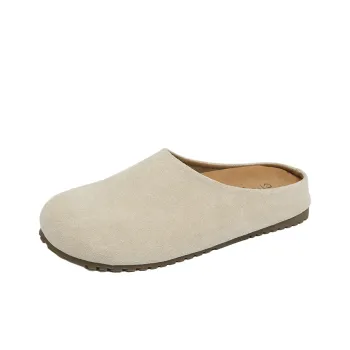 HUANAI Quiet Abrasion Resistant Slip Resistant Closed Toe Slippers Women's