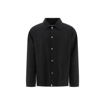 JIL SANDER Logo Printed Jacket