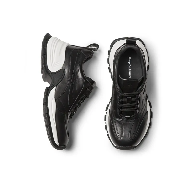 Coup De Foudre Cushioning Height Increase Low Top Chunky Sneakers Women's-2