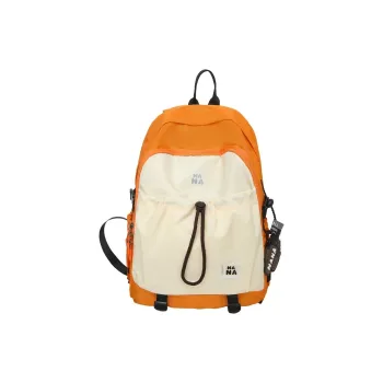 Single Warehouse Nylon Backpack Unisex Black/Fruit Green/Brown/Blue/Orange