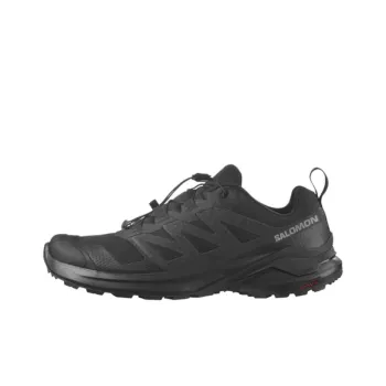 SALOMON X Adventure Cushioning, Wear Resistant Low Top Trail Running Shoes Men's Black