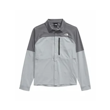 THE NORTH FACE First Trail UPF Shirt Men's High-Rise Gray/Smoky Pearl