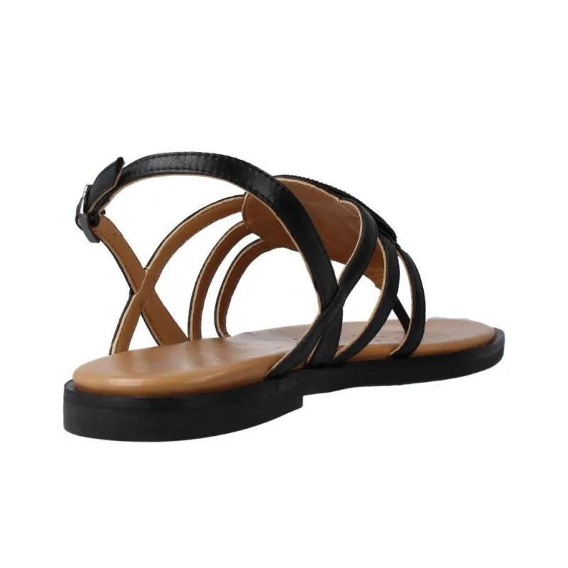 GEOX D NAILEEN One Strap Sandals Women's Black-4