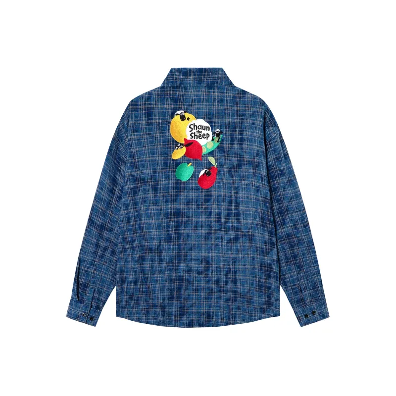 SHAUN THE SHEEP Shirt Unisex Blue-0