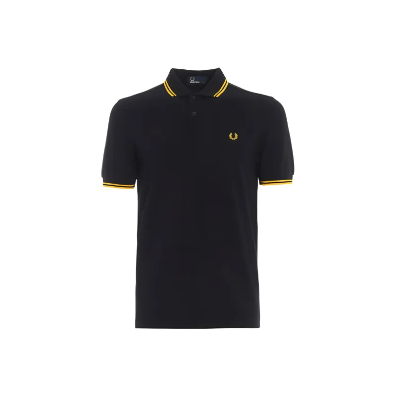 FRED PERRY Polo Shirt Men's Black-0