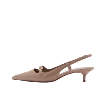 MANGO Slim Heel High Heels 5cm Women's