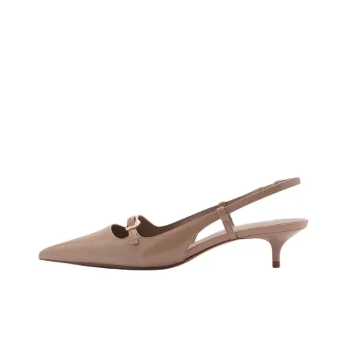 MANGO Slim Heel High Heels 5cm Women's
