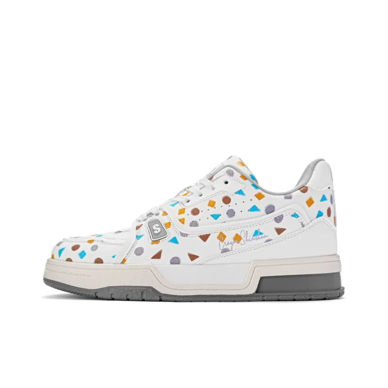 Crayon Shinchan Low-Top Skateboard Shoes Unisex-1