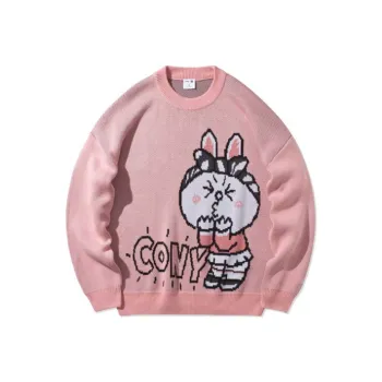 Line Friends X LINING Sweaters Unisex Pink