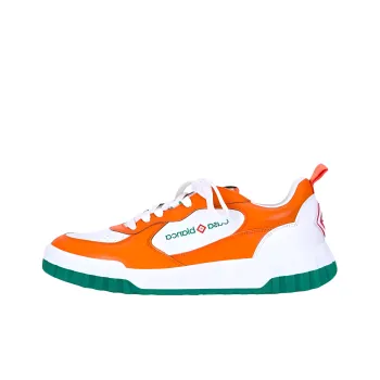 CASABLANCA Low Top Skateboard Shoes Men's Orange White
