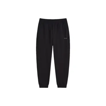 LiNing Knitted Sweatpants Unisex Black