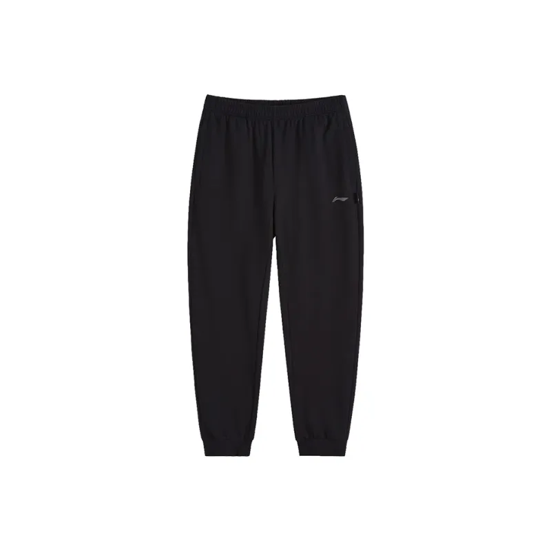 LiNing Knitted Sweatpants Unisex Black-0
