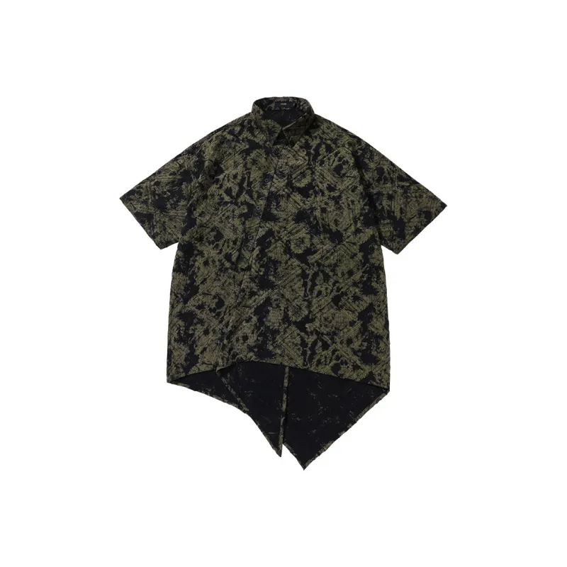 GENANX Shirts Men Olive Green-0