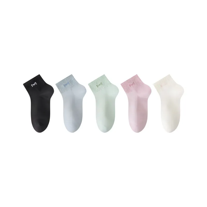 MIIOW Ankle Socks Women's 5 Pack-3