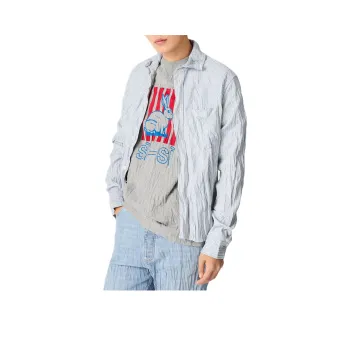 Bottega Veneta SS25 Shirt Men's White Blue