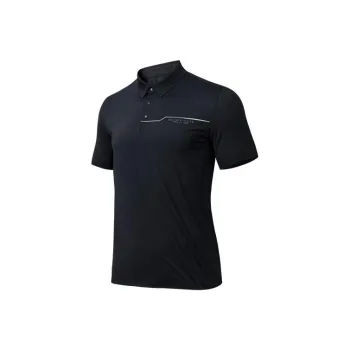 Anta Variety Training Collection Polo Shirt Men's Basic Black