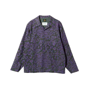 Needles x NOMA T.D. FW23 Shirt Unisex Black Purple
