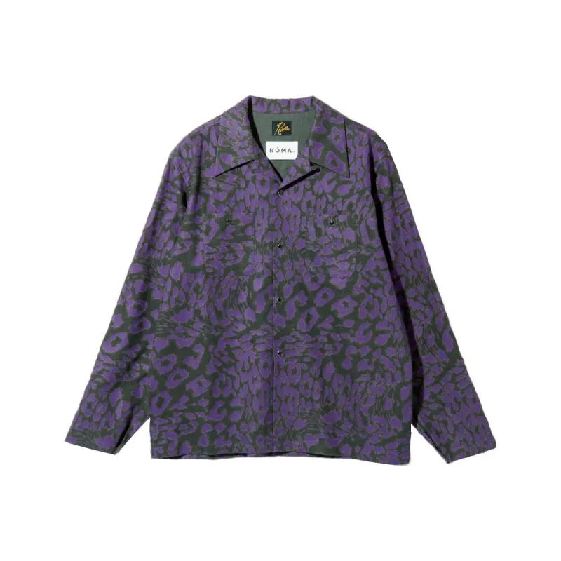 Needles x NOMA T.D. FW23 Shirt Unisex Black Purple-0