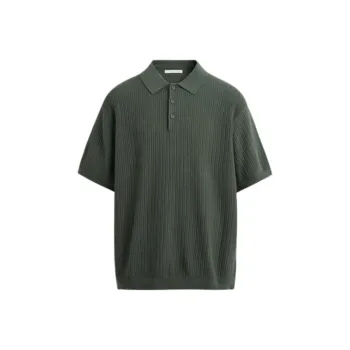 ZARA Polo Shirt Men's Light Green