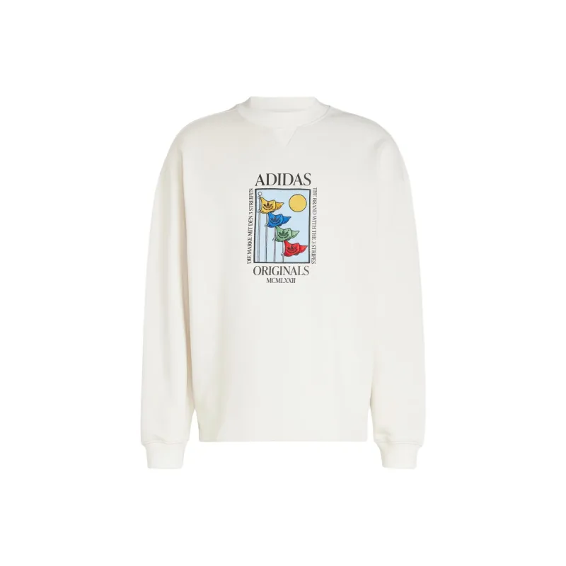 Adidas Originals OLPC Crew 2 OLPC CREW 2 Sweatshirt Men's Ivory-0