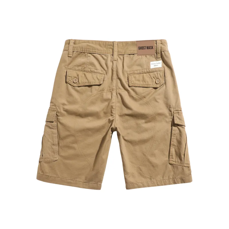Ghost Mask Casual Shorts Unisex-7
