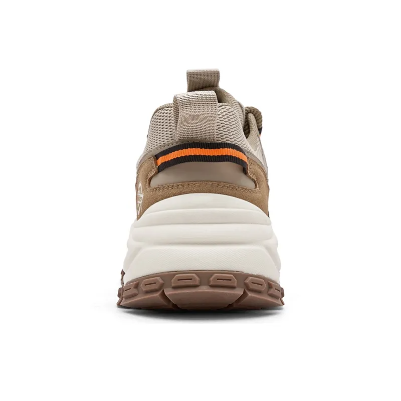 Dickies Low Top Chunky Sneakers Men's White Brown-4
