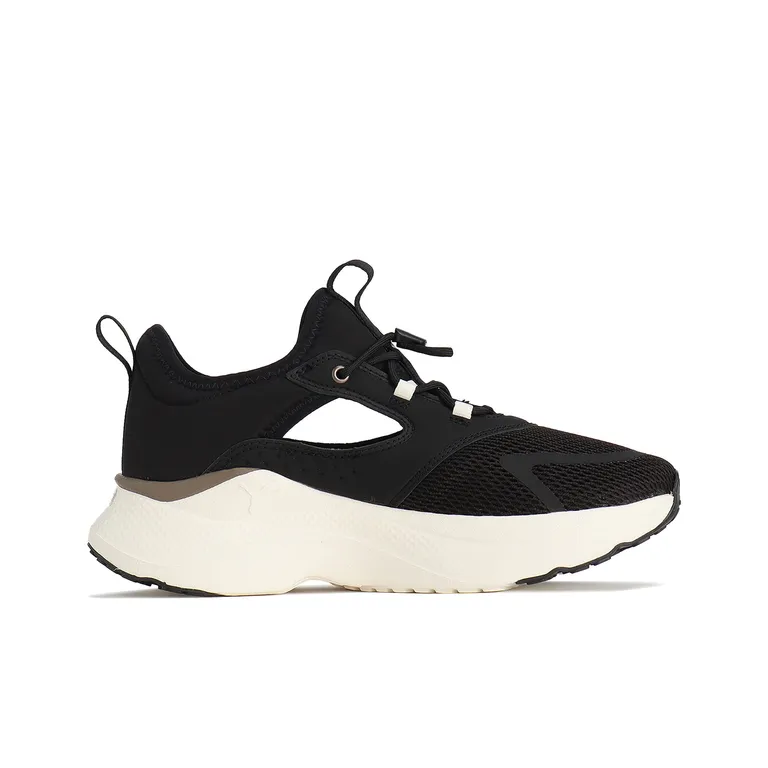 PUMA SOFTRIDE Mayve Slip Resistant, Abrasion Resistant, Breathable Low Top Running Shoes Women's Black-1