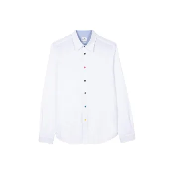 Paul Smith Curved Hem Oxford Shirt