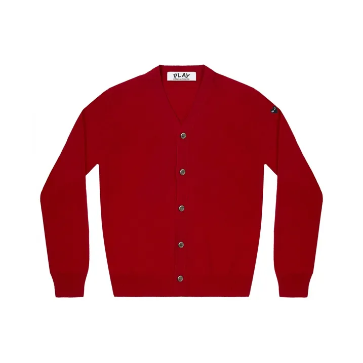 CDG Play Sweaters Men Red-0