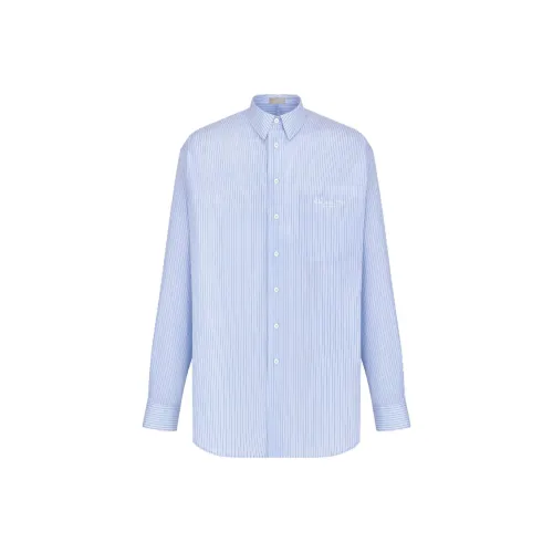 DIOR Shirts Men Blue