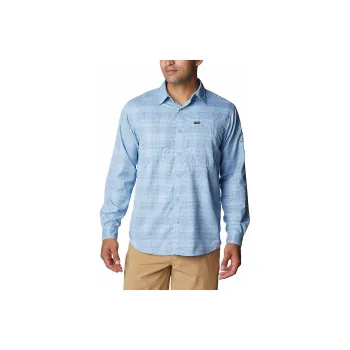 Columbia Silver Ridge Shirts Men Blue