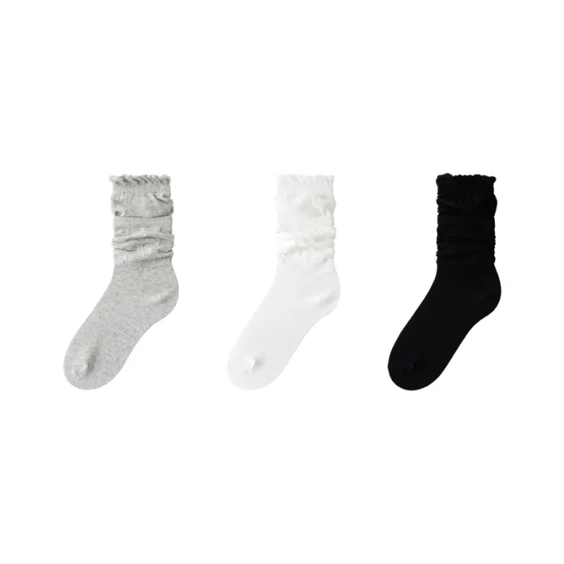 Cotton Gene Mid Calf Socks Women's Combo Set-3