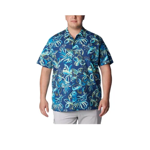 Columbia PFG Trollers Best™ Shirt Men's Dark Blue