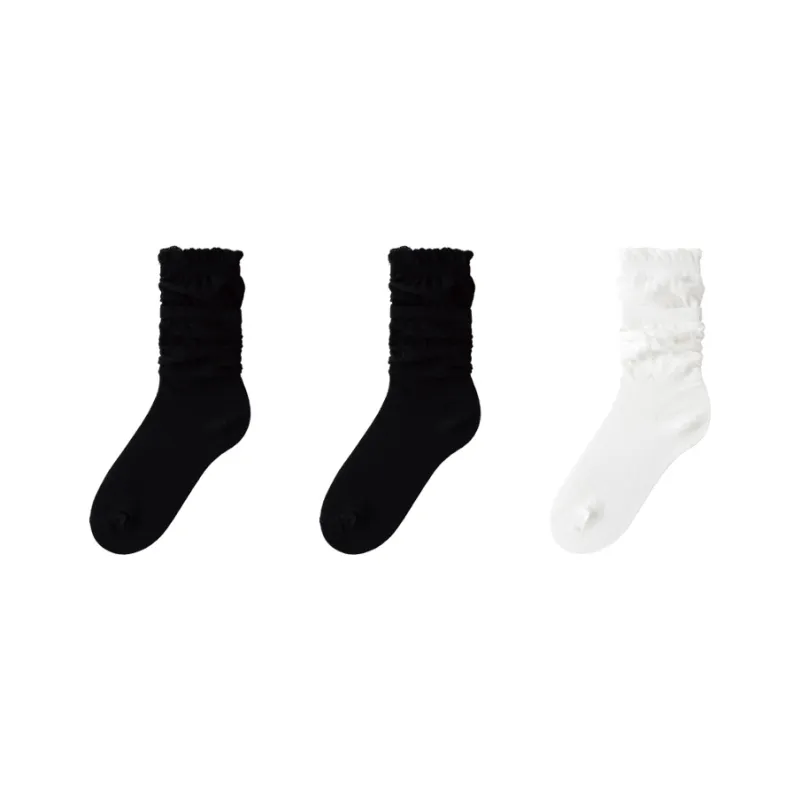 Cotton Gene Mid Calf Socks Women's Combo Set-1