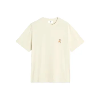 Maison Kitsune Speddy Fox Patch Crewneck T Shirt