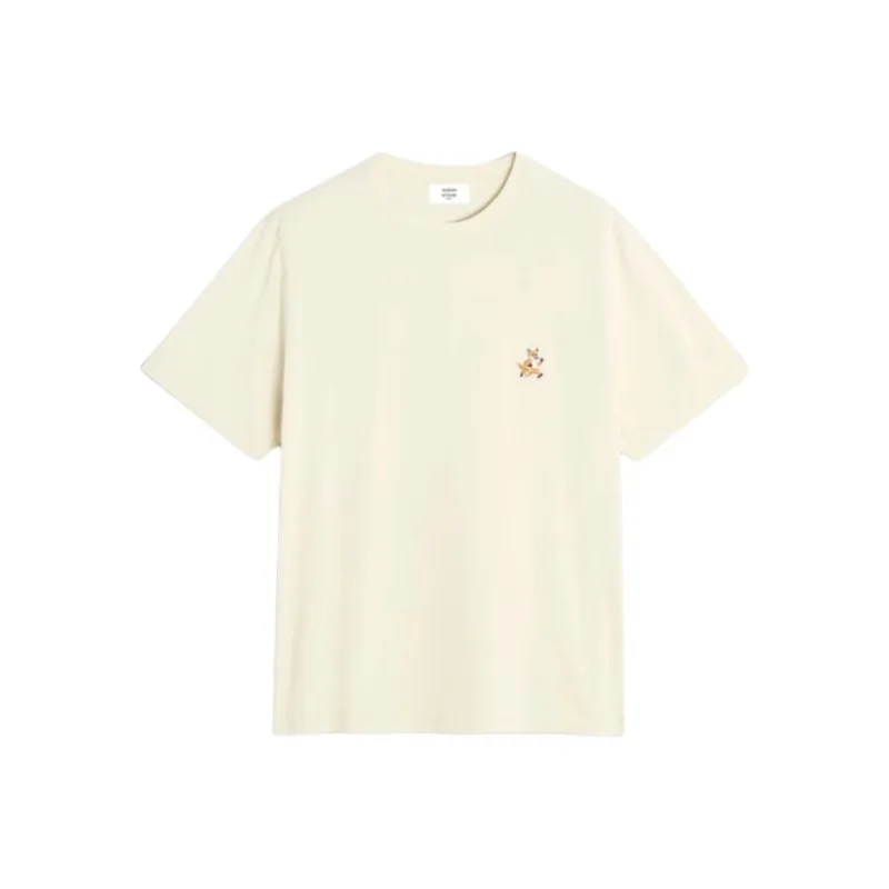 Maison Kitsune Speedy Fox Patch Comfort T Shirt-0
