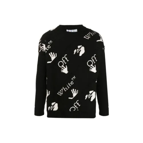 OFF WHITE Drowning Crewneck Sweater