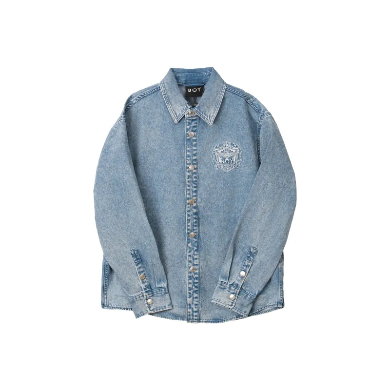 Boy London Denim Jacket Unisex Sky Blue-0