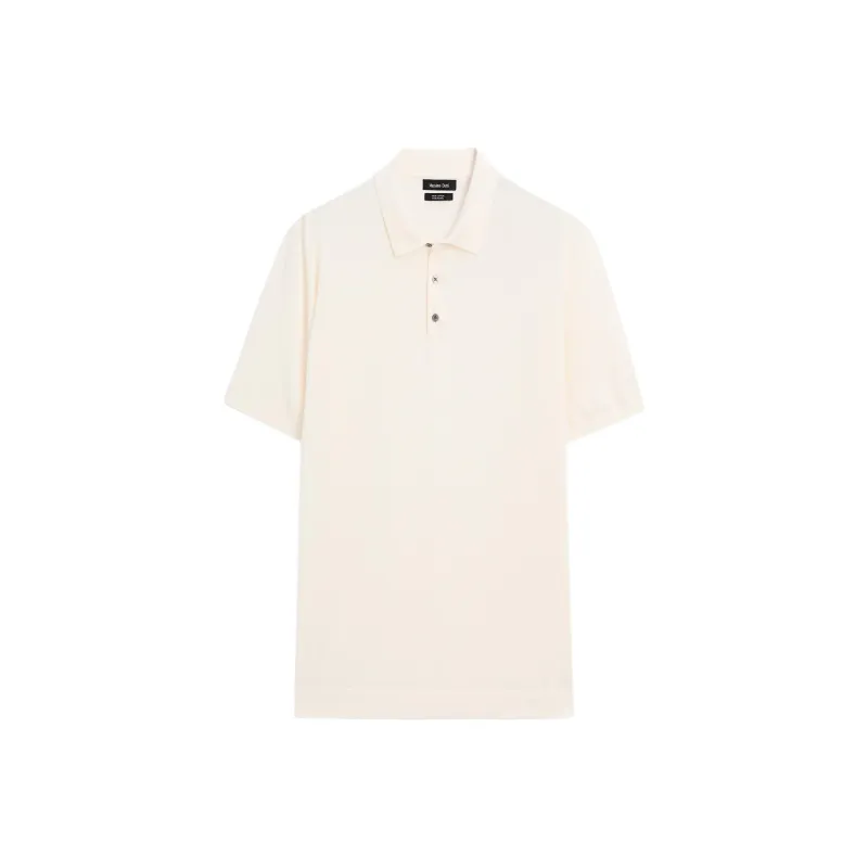 Massimo Dutti Polo Shirt Men's White-0