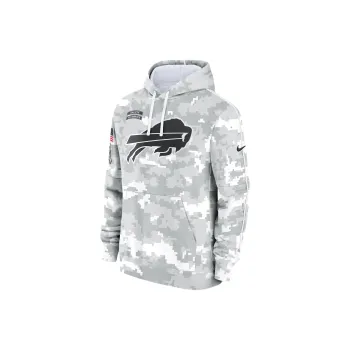 Nike Buffalo Bills Salute To Service Primary Edge Club Men's Nike Nfl Pullover Hoodie