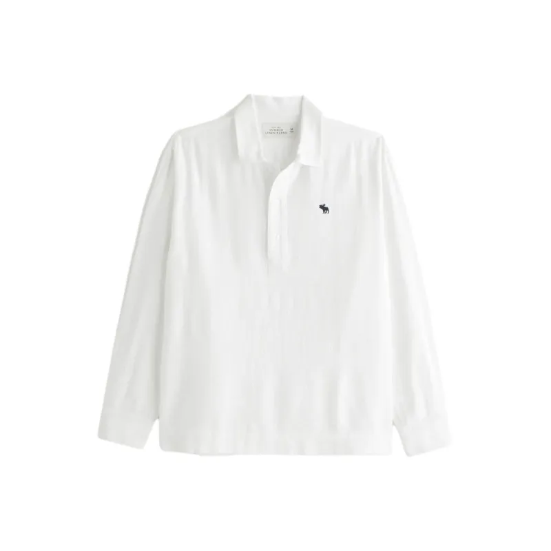 Abercrombie＆Fitch Shirt Men's White-0
