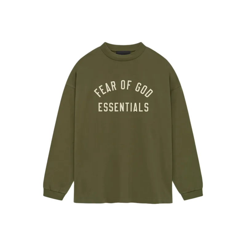 Fear Of God Essentials Jersey Long Sleeve Tee-0