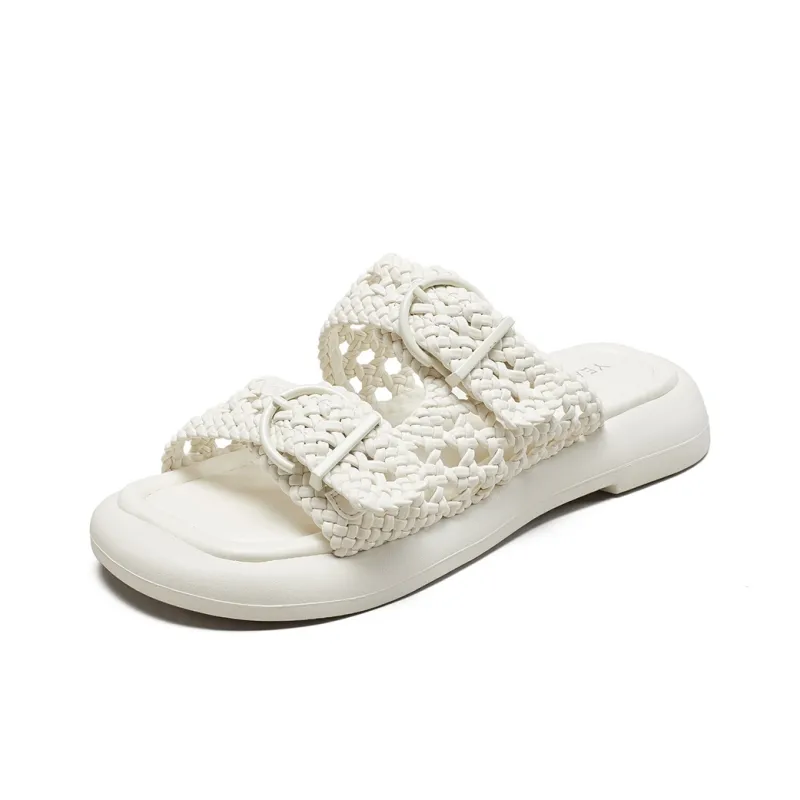 YEARCON Rubber Foam Outsole Slip Resistant Slide Slippers Women's-5