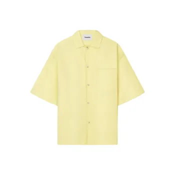 NANUSHKA Bodil Short sleeve Cotton Shirt