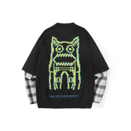 BIRDTALK Sweaters Unisex Black